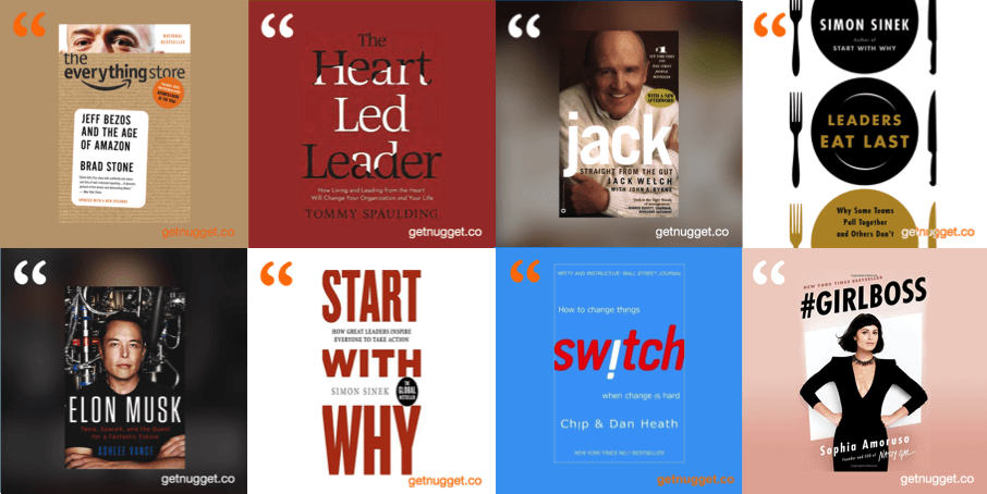 8 leadership books