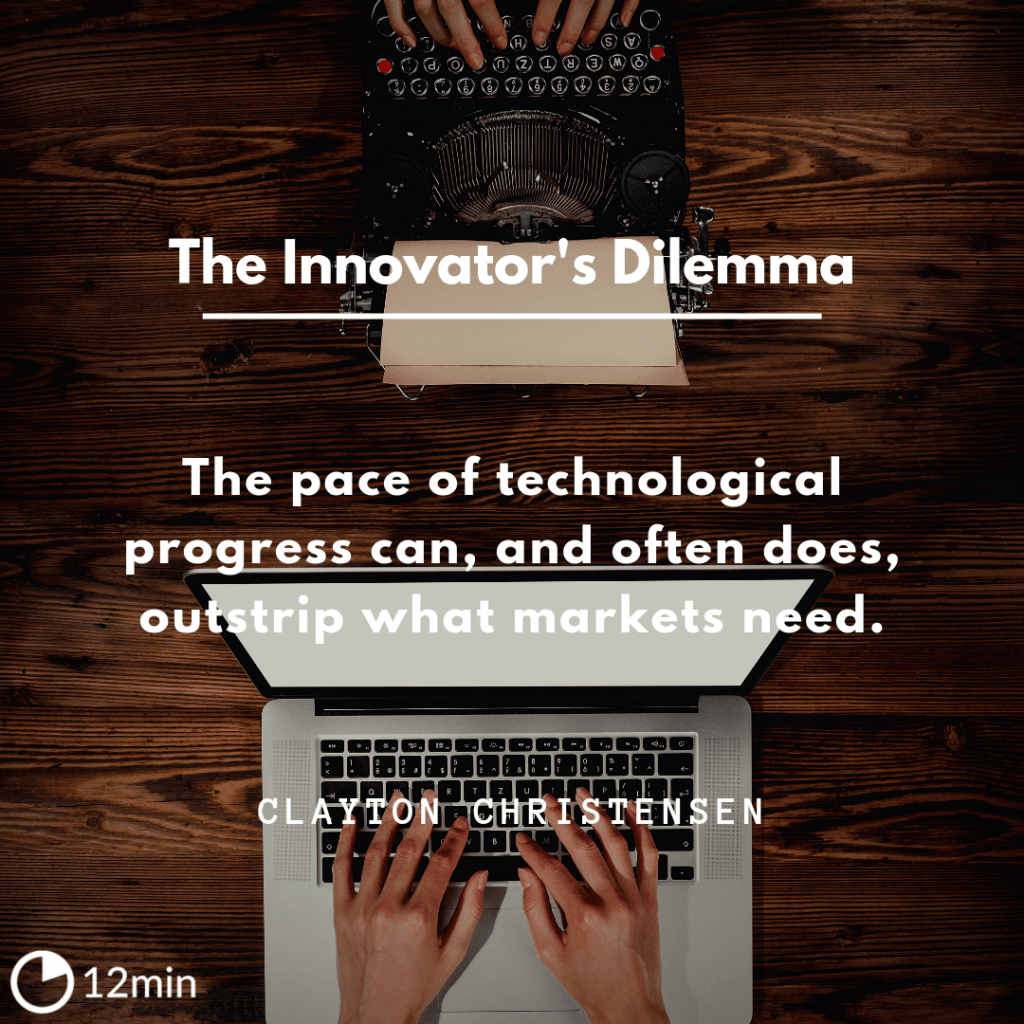 The Innovator's Dilemma PDF Summary - Clayton M. Christensen