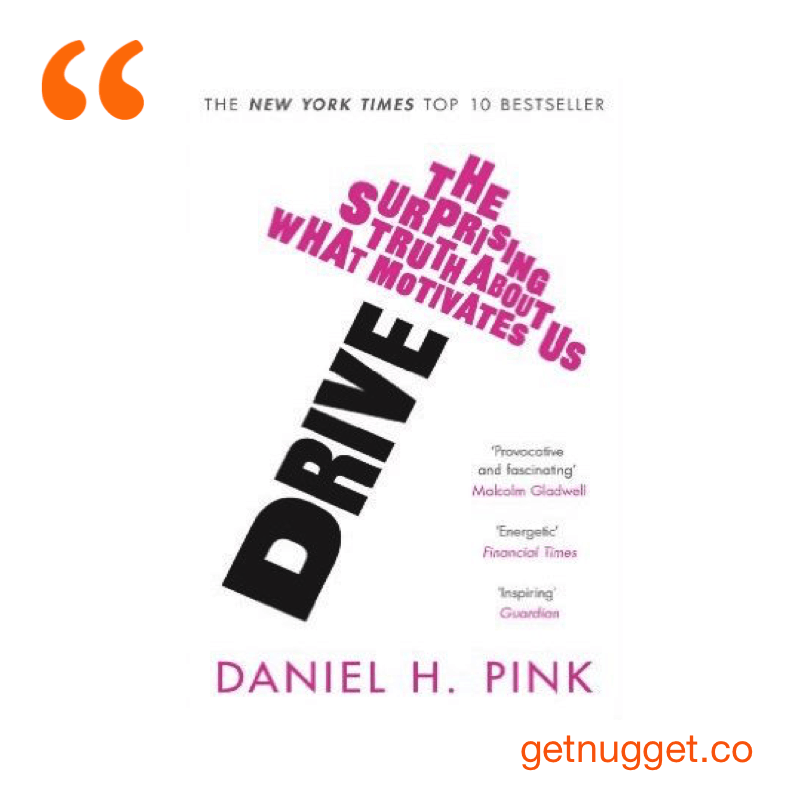 Drive Summary Daniel H Pink 12min Blog