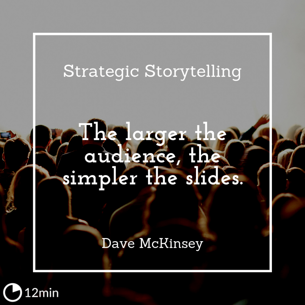 Strategic Storytelling PDF Summary - Dave McKinsey | 12min Blog