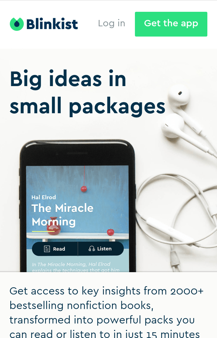 Blinkist App