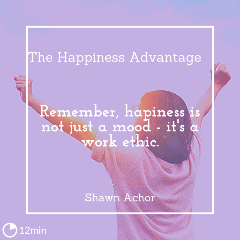 The Happiness Advantage PDF Summary Shawn Achor 12min Blog