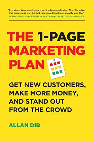 The 1-Page Marketing Plan PDF