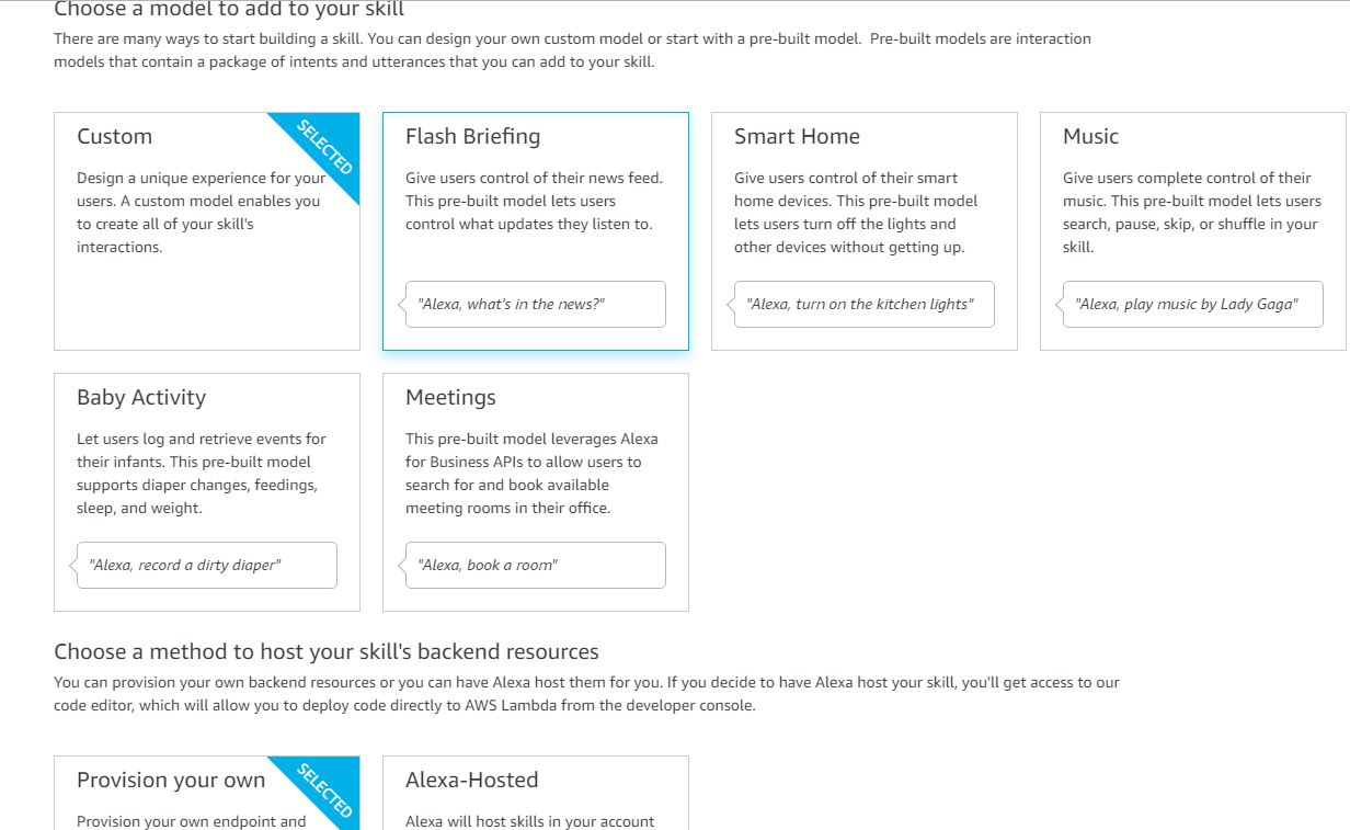 Development of Alexa Skills Kit for 12min App | API & Documentation