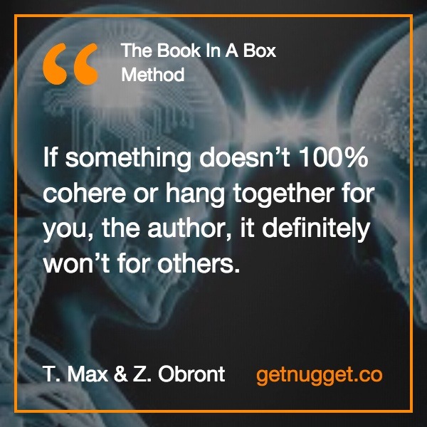 Book in a Box Method